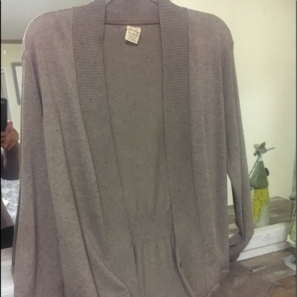 Cardigan open front